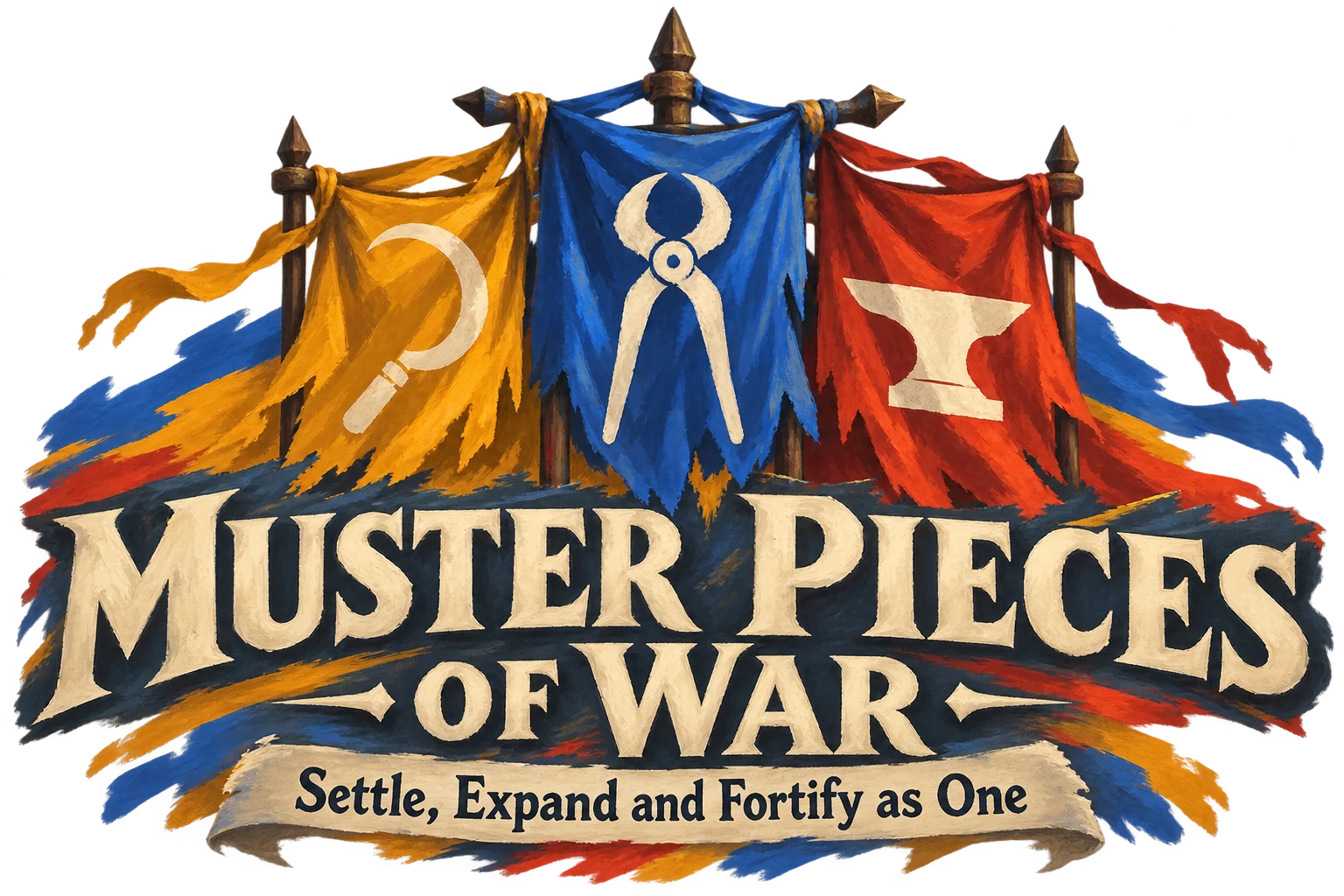 Muster Pieces of War — Settle, Expand and Fortify as One